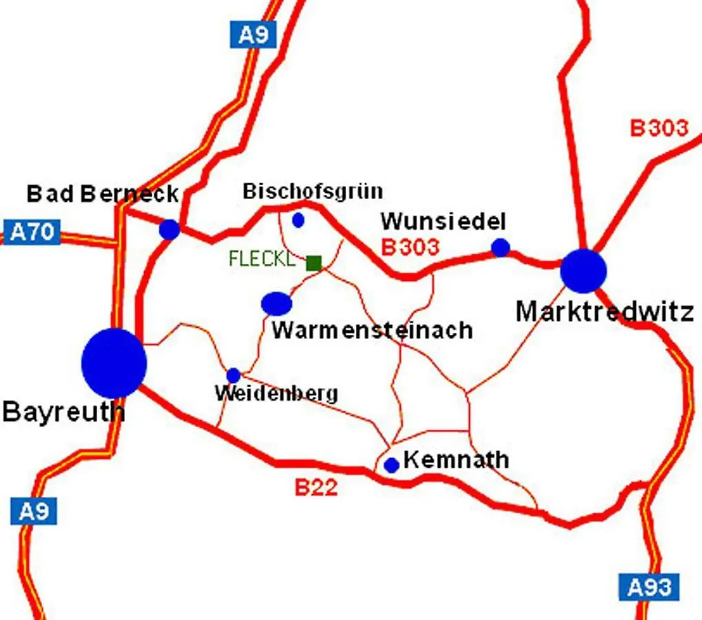ferienwohnungen hottenroth Warmensteinach 0*,